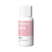 (Rose Pink 20ml) Colour Mill Oil Based Edible Food Colouring - 20ml & 100ml