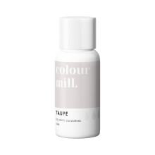 (Taupe 20ml) Colour Mill Oil Based Edible Food Colouring - 20ml & 100ml