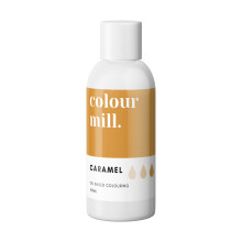(Caramel 100ml) Colour Mill Oil Based Edible Food Colouring - 20ml & 100ml