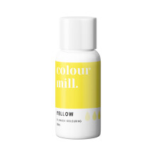 (Yellow 20ml) Colour Mill Oil Based Edible Food Colouring - 20ml & 100ml