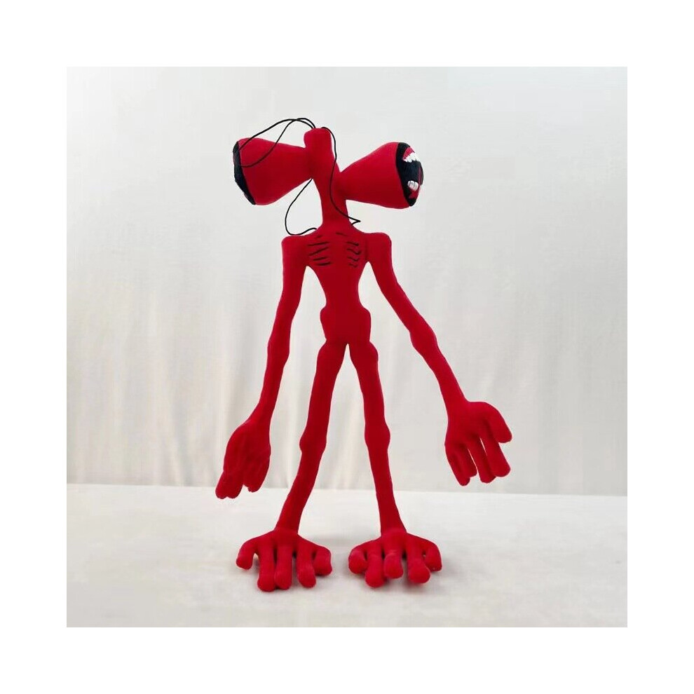 (, 55Cm/21.6In) Siren Head Stuffed Plush Doll Toy Horror Character Red