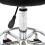 Round Shape Adjustable Salon Stool with Back and Line Black Chair 3