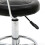 Round Shape Adjustable Salon Stool with Back and Line Black Chair 8
