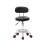 Round Shape Adjustable Salon Stool with Back and Line Black Chair 11