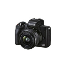 Canon EOS M50 Mark II 15-45mm Black Mirrorless Digital Camera