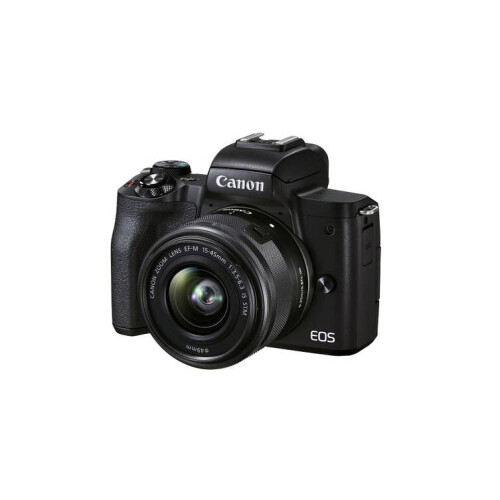 Canon Canon EOS M50 Mark II 15-45mm Black Mirrorless Digital Camera