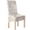 (LightGold) Crushed Velvet Stretchable Dining Chair Covers 1