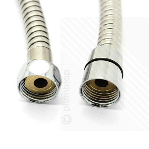 Flexible Stainless Steel Replacement Chrome Bathroom Shower Hose 2m 2