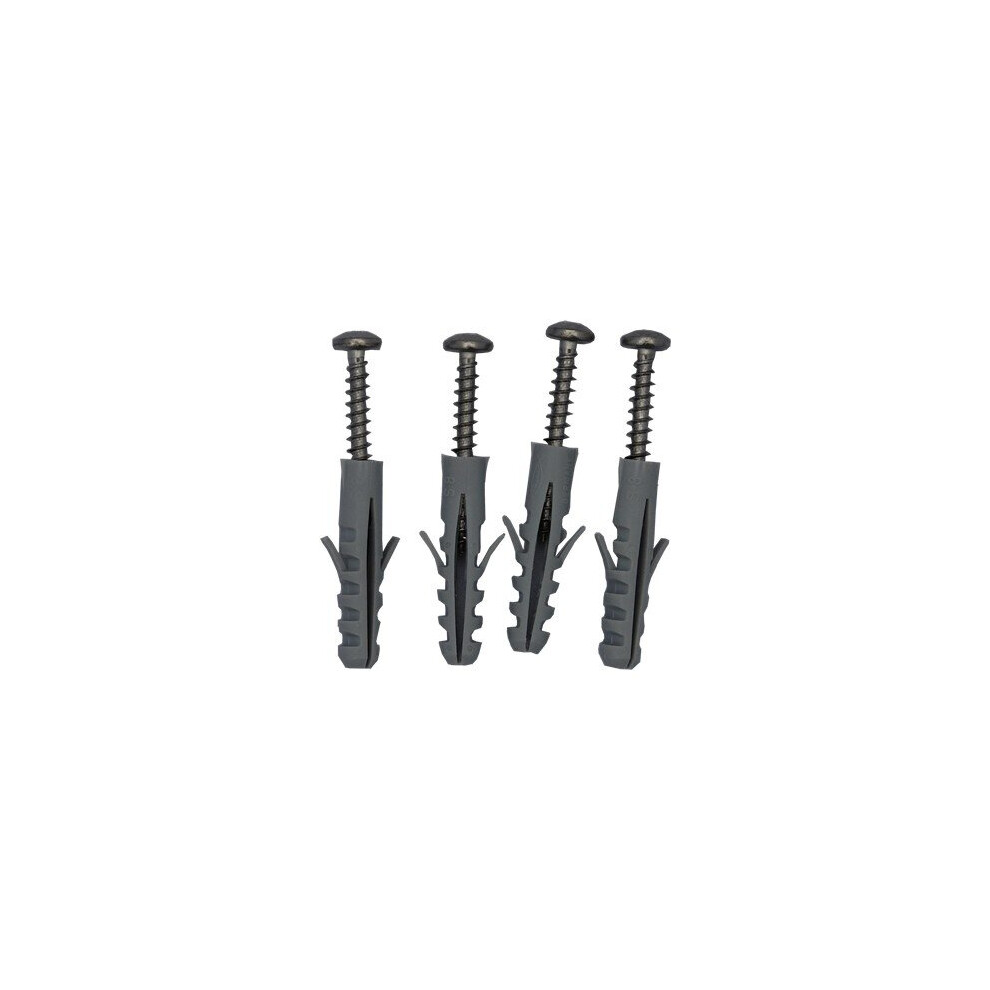 Plastica 4 X Ss Screw And Wall Plug For Abs Bracket 5060228686610