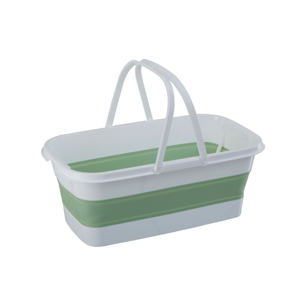 Averill Collapsible Rectangular Basket With Handles