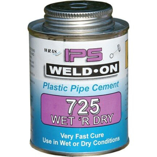 Plastica 1 x 500ml Wet r Dry Fast Cure Cement