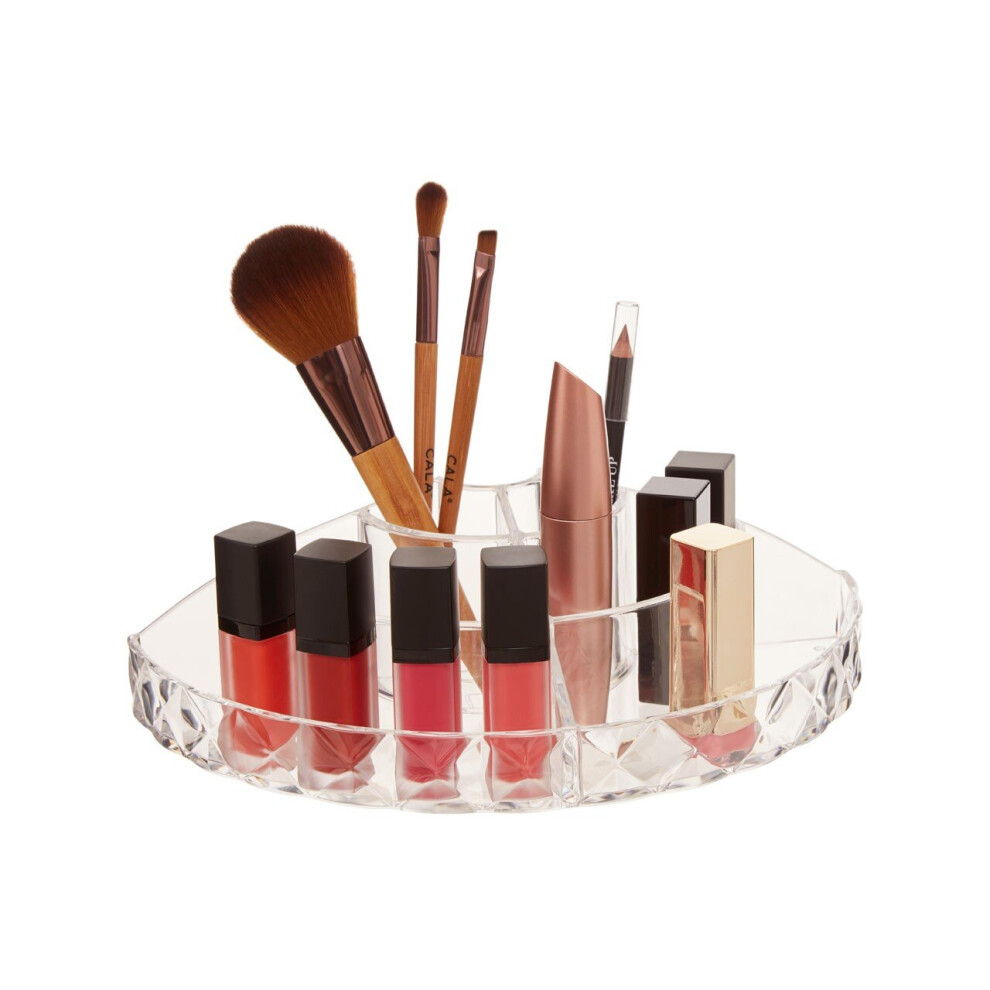 Premier Housewares Clear Diamond Cosmetic Organiser