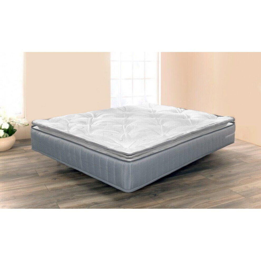 (4ft6 Double) Deluxe Pillow Top Pocket Mattress