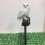 (White x 2) Owl Shaped Solar LED Light Waterproof Lamp Spike 11