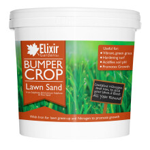 (Tub, 2.5kg) Elixir Gardens | Bumper Crop | Lawn Sand with Iron | 1kg - 25kg | Bag or Tub