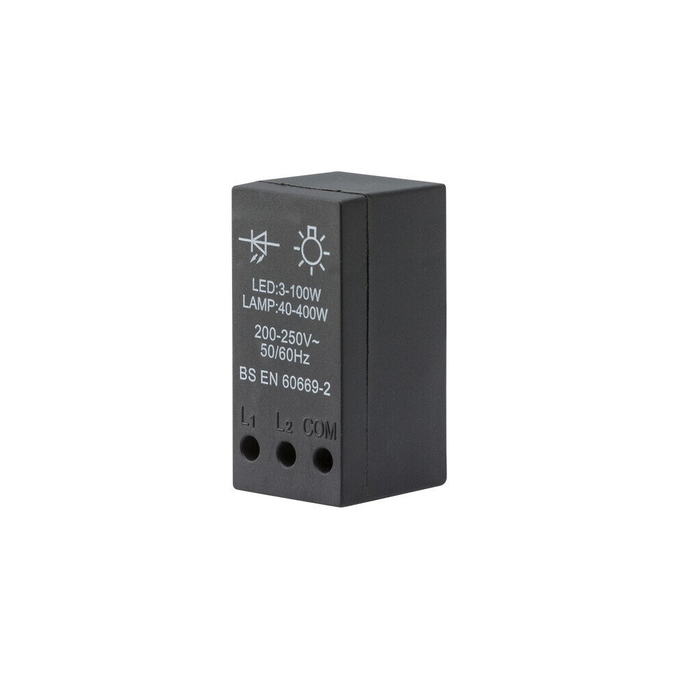 Knightsbridge 40-400W (3-100W Led) Leading Edge Dimmer Module 5055832953814