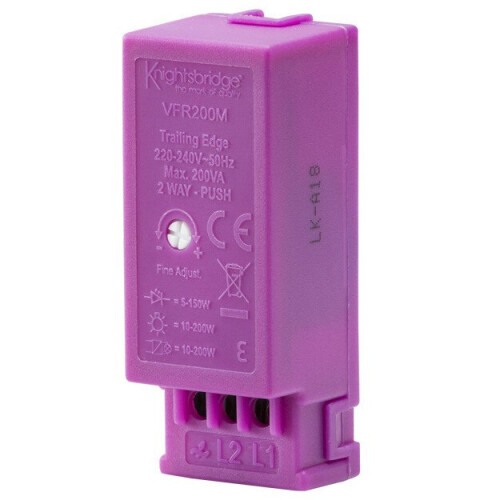 Knightsbridge 10-200W (5-150W LED) Trailing Edge LED Dimmer Module