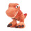Jurassic Park Jurassic World Chunky Orange T-Rex 10" Plush Toy 1