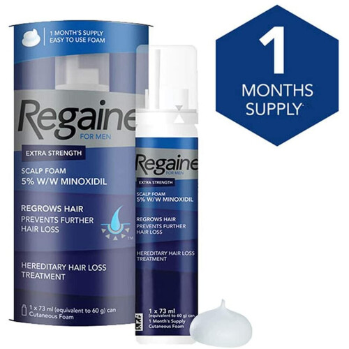 Regaine Regaine Extra Strength Hovedbundsskum til mænd 73ml (1 måned) 1