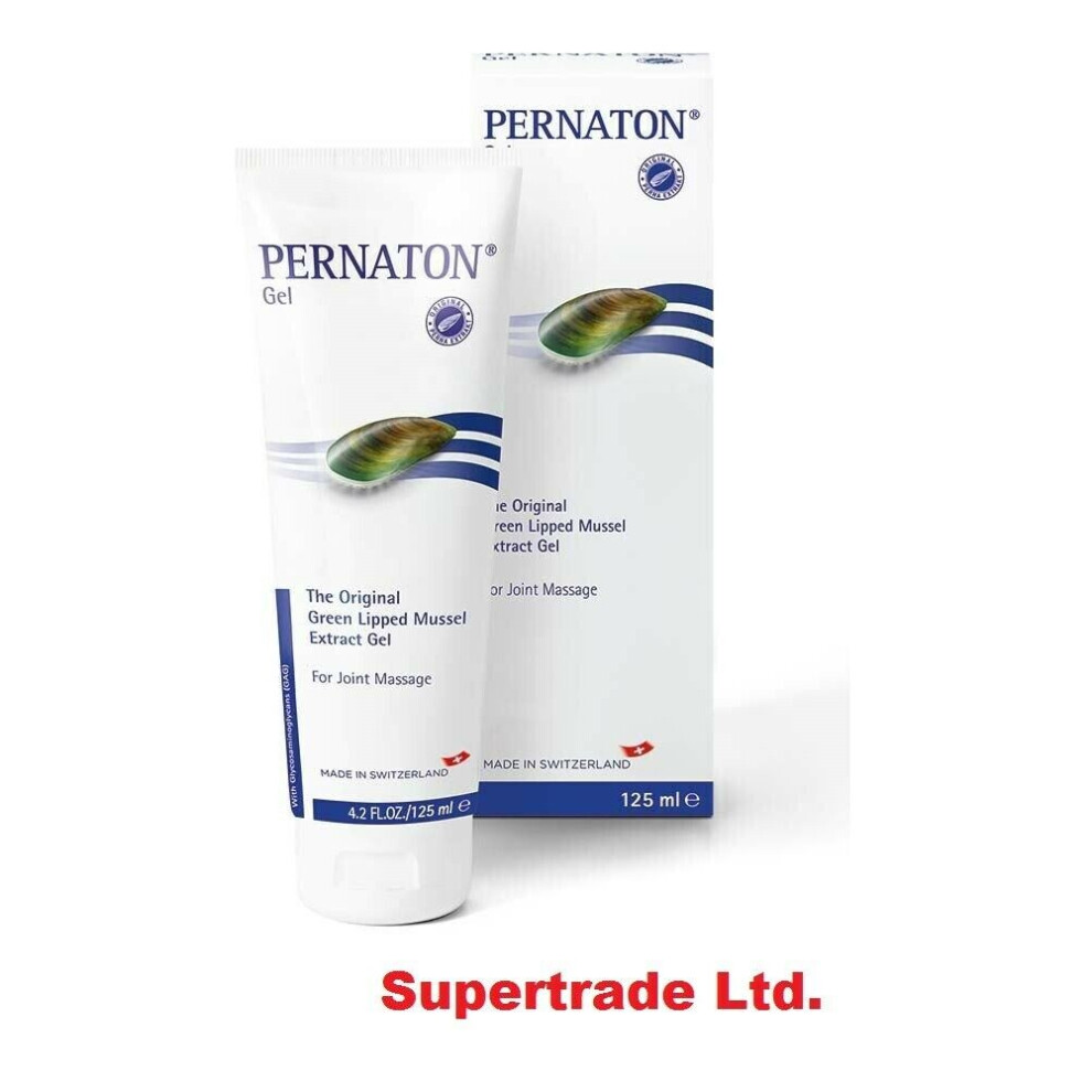 Pernaton Green Gel Lipped Mussel Extract / Joint Massage Gel 125Ml