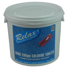 Plastica 4 x 5kg Relax 200g Chlorine Tabs