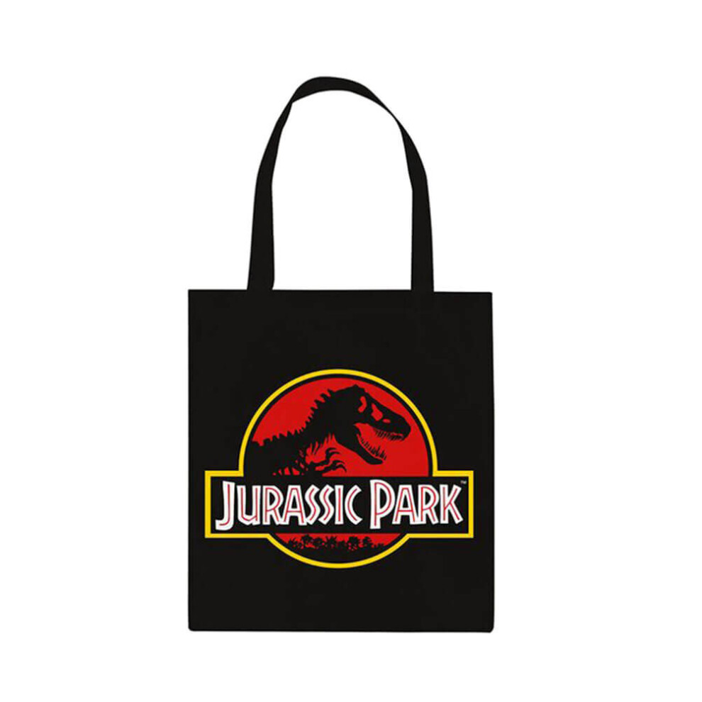 Jurassic Park Logo Canvas Tote Bag