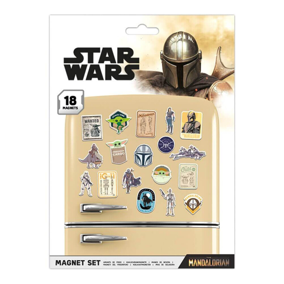 Star Wars The Mandalorian Magnet Set