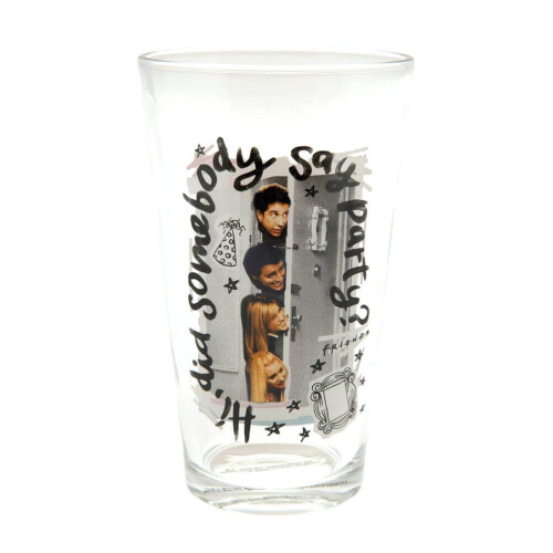 Friends Friends Party Large Glass