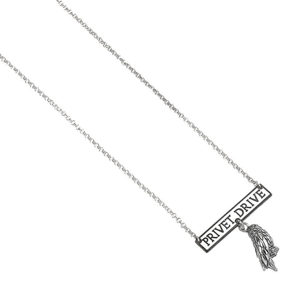 Harry Potter Sterling Silver Hedwig Privet Drive Necklace