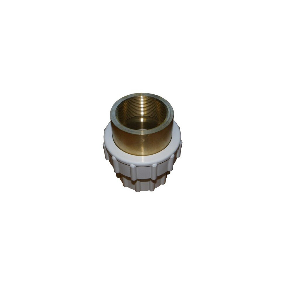 Plastica 2In Composite Union P Ft White Single 5055672100614