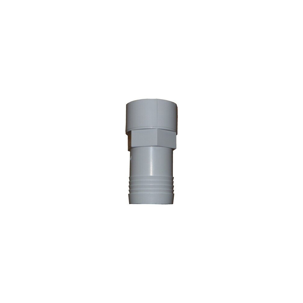 Plastica 1.5In Hosetail Plain 65Mm Length White Pack Of 10 5055672100348