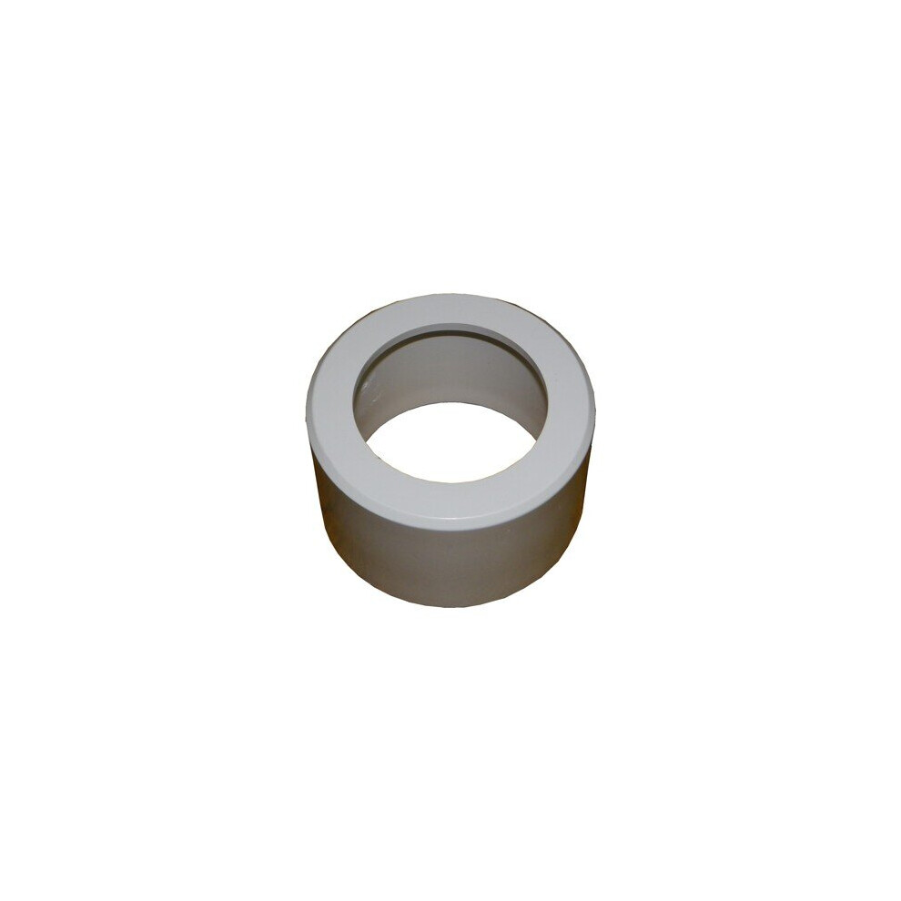 Plastica 63Mm To 1.5In Plain Reducer White Pack Of 10 5055672100423