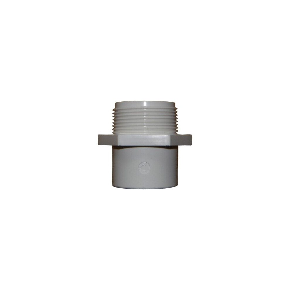 Pack Of 10 1.5In Nipple Mp Mt White Plastica