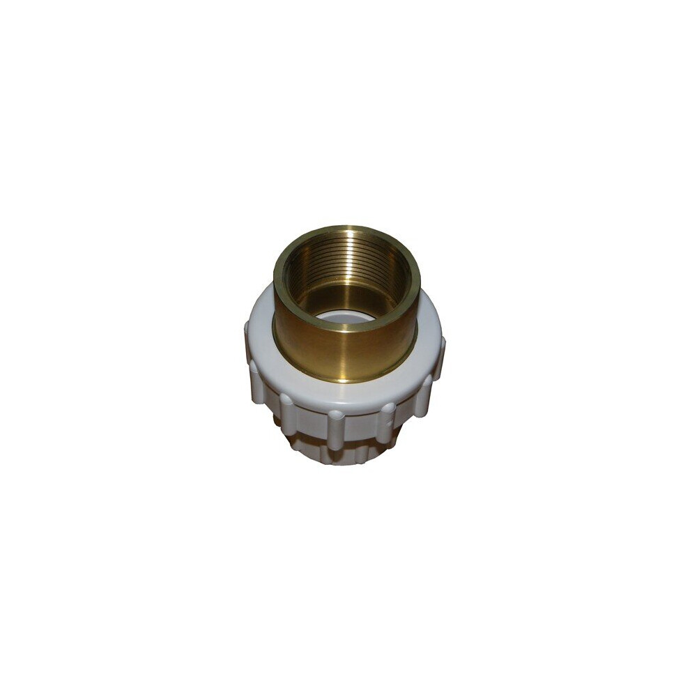 Plastica 1.5In Composite Union P Ft White Single 5055672100324