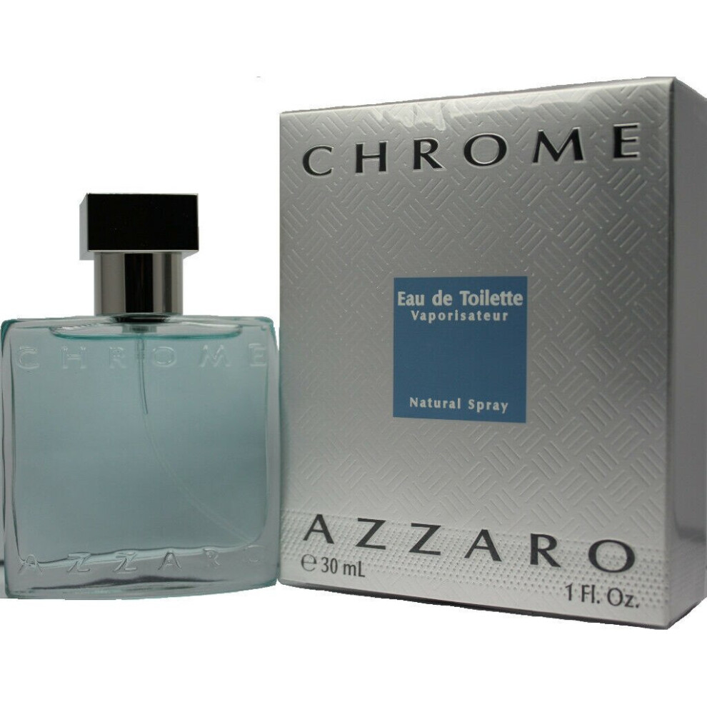 CHROME AZZARO BY AZZARO 1.0 OZ EDT SPRAY FOR MEN