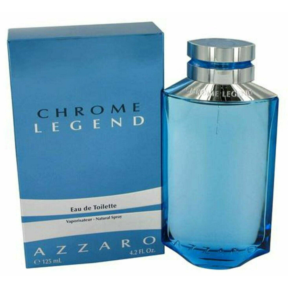 CHROME LEGEND by Azzaro Cologne for Men 4.2 oz New in Box