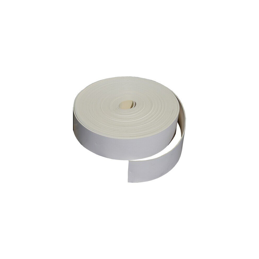 Plastica Self Adhesive R E Gasket Strip 75Mm X 25M Roll 5060228658877