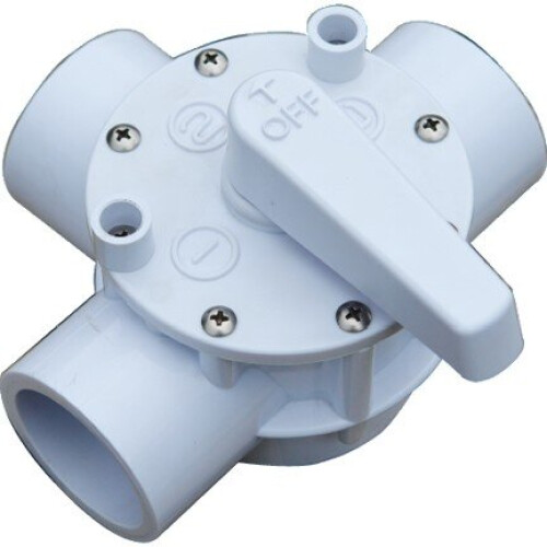 Plastica 1.5in 3 Way Valve
