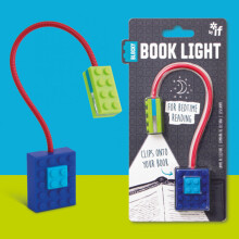 Blocky Book Light Lamp For Reading Bedtime Blue