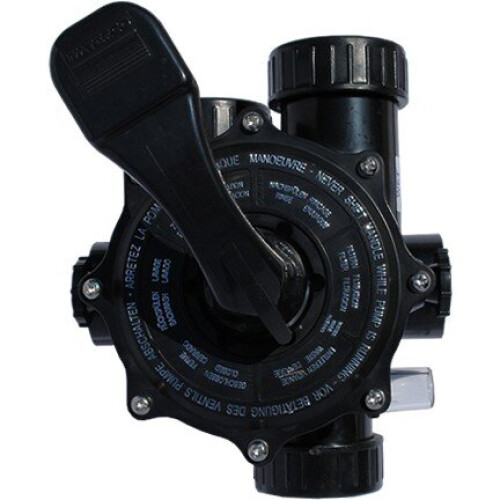 Plastica 1.5in MPV 6 Way Waterco Black