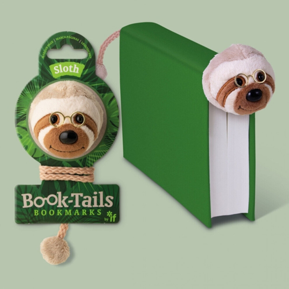 Book Tails Bookmarks For Reading Books Travel Sloth