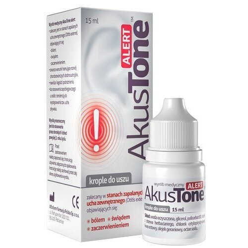 AkusTone Alert Ear drops - 15 ml