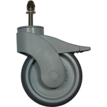 Plastica 5in Braked Castor For Mobile and Piggyback Reel