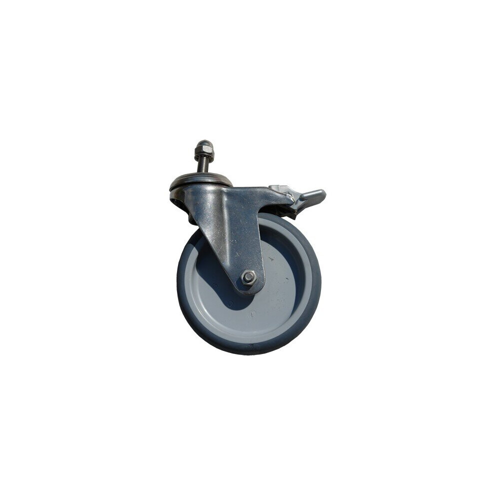 Plastica 5In Braked Castor For Slatted Reel 5060228656651