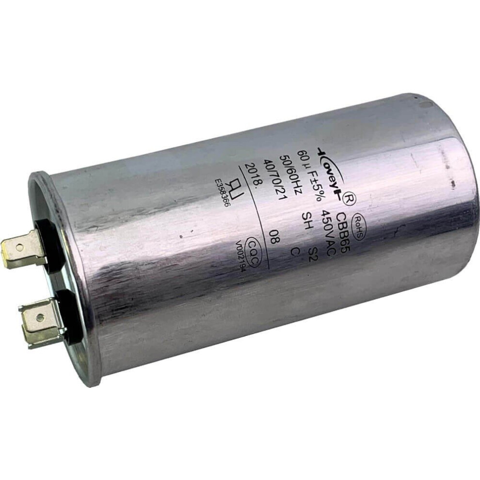 Plastica 60Uf Capacitor For Soft Start For 17Kw Heatseeker Pre 2015 5060228654602