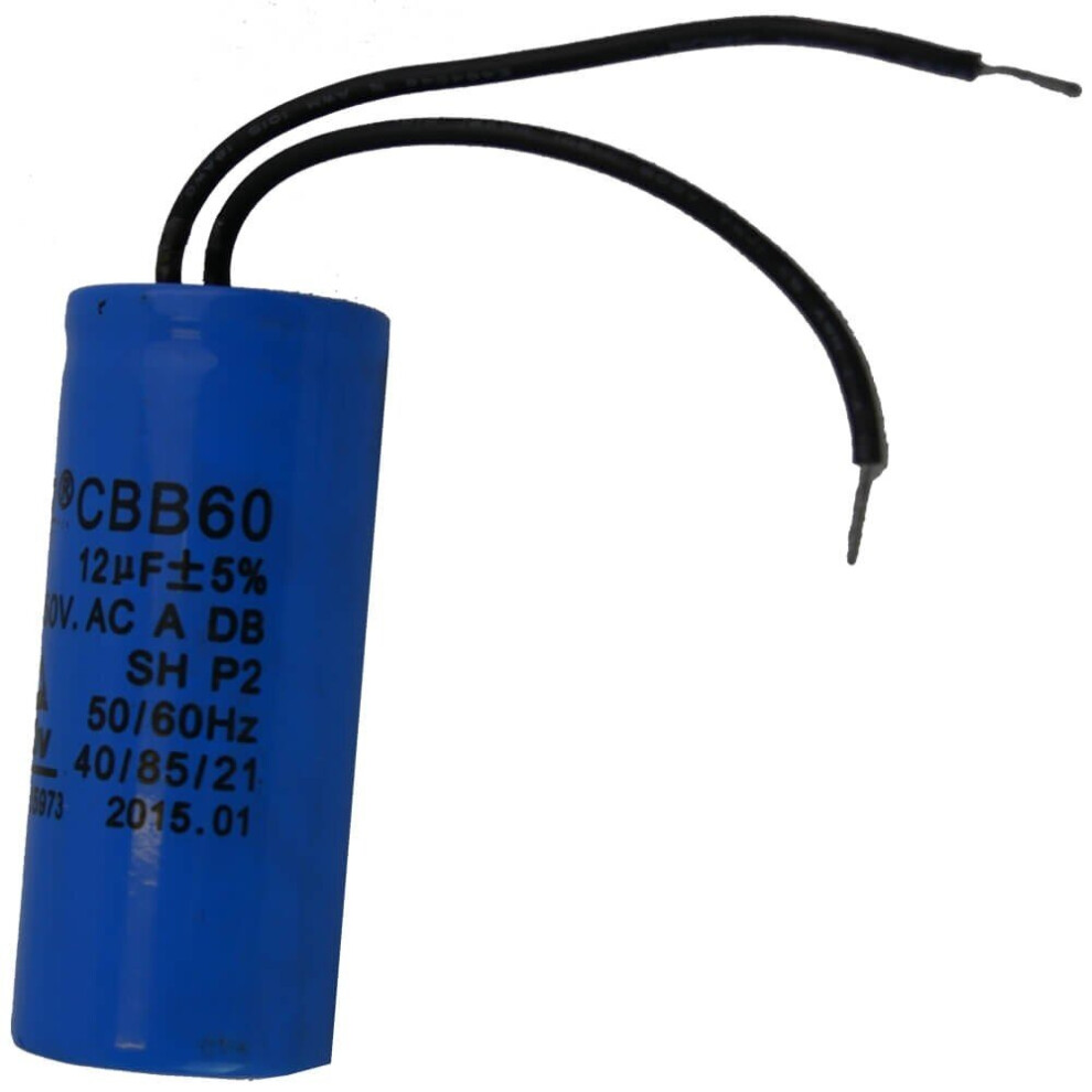 Plastica Freeflo Capacitor 0.25 & 0.37Kw - 12Uf 5060228650710