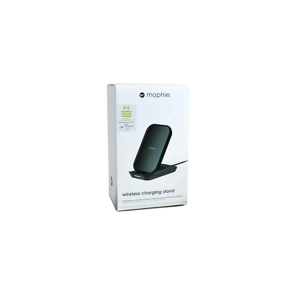 Mophie Universal Wireless Charging Stand for iPhone & AirPods | Black