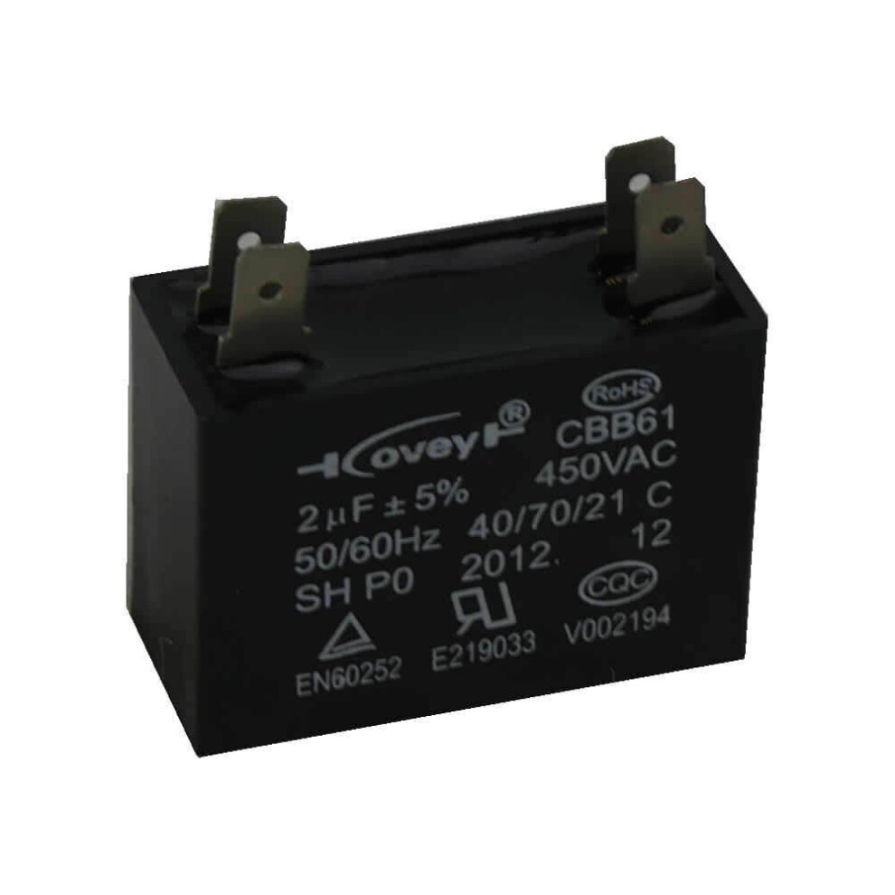 Plastica 20Uf Fan Capacitor For 5.6 Kw Heatseeker 5060228651496