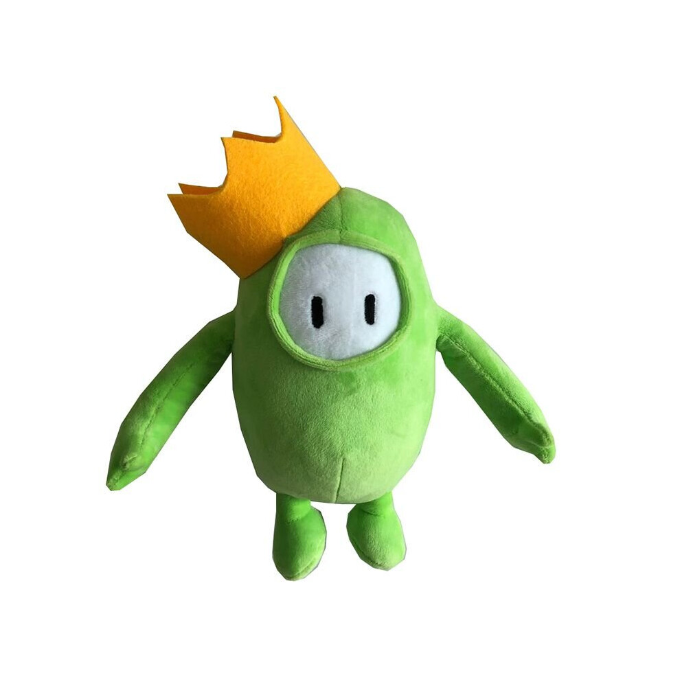 (Green Crown) Fall Guys: Ultimate Knockout Plush Toy Stuffed Doll