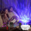 Ranpo (White with Stripe) LED Starry Sky Projector Night Light Bluetooth Music Speaker Remote Galaxy Lamp 2